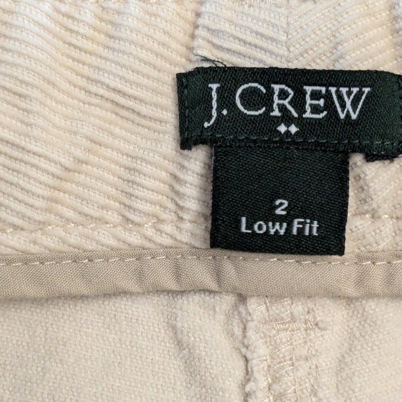 FINAL DAYS $5 J. Crew Factory Low Fit Cream Pants Size 2 CLOSET CLOSING - Picture 8 of 9